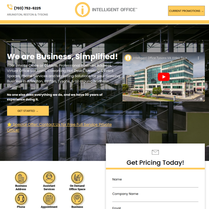 Intelligent Office Tysons, VA